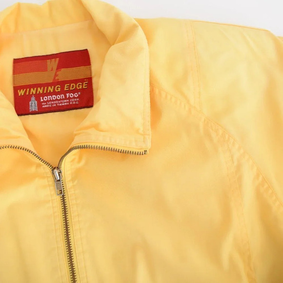 London Fog  Yellow Lightweight Jacket Size 9/10. Reg - Picture 10 of 15